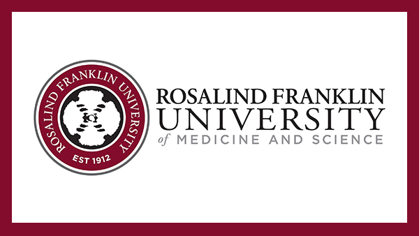 Image features logo for Rosalind Franklin University of Medicine and Science.